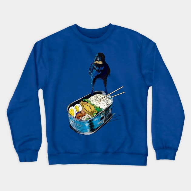 Bento crow Crewneck Sweatshirt by Shadowsantos